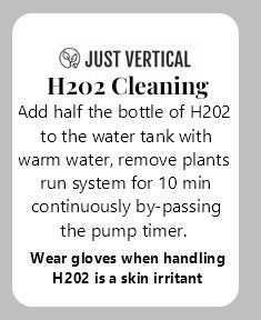 H202 Line Cleaner